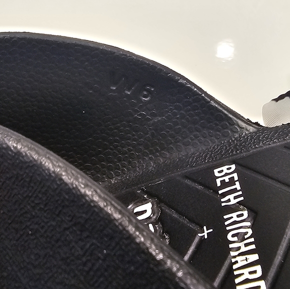 Native Beth Richard Black D'orsay Bow Pointed Toe Shoe 6 - Picture 8 of 9